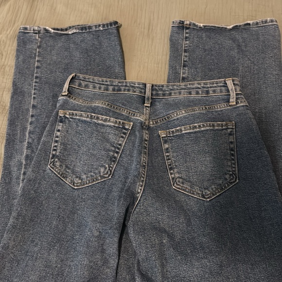 Just Black Demin Wide Leg Jeans - Picture 4 of 5